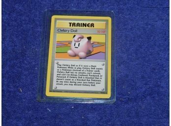 POKEMON TRAINER CLEFAIRY DOLL 70/102
