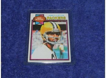 1979 TOPPS JAMES LOFTON ROOKIE CARD HOF #310
