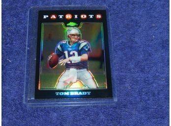 TOPPS 2008 TOM BRADY HOLO CARD TC3