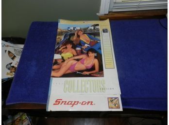 VINTAGE 1991 SNAP ON TOOLS SEXY BIKINI WOMEN CALENDAR