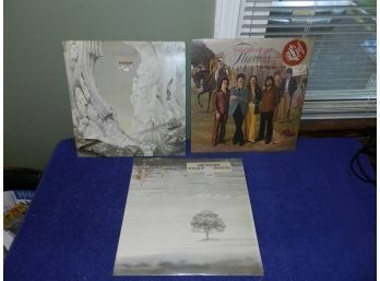 LOT OF 3 VINTAGE ALBUMS YES GENESIS THE GUESS WHO