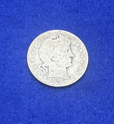 1915 Barber Silver Quarter