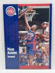 1991 Fleer Mark Aguirre