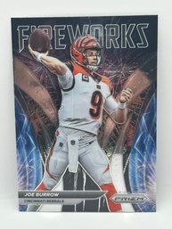 2021 Panini Prizm Joe Burrow Fireworks