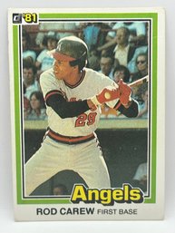 1981 Donruss Rod Carew