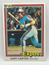 1981 Donruss Gary Carter