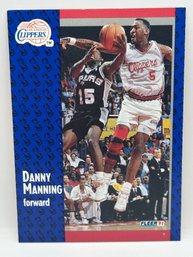1991 Fleer Danny Manning