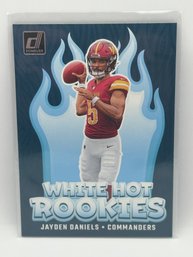 2024 Panini Donruss - White Hot Rookies Jayden Daniels