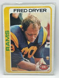 1978 Topps Fred Dryer