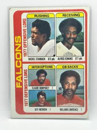 1978 Topps Falcons Team Card