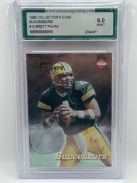 1998 Collectors Edge Brett Favre - Graded 9