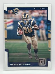 2017 Panini Donruss Marshall Faulk
