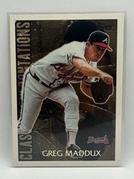 1996 Topps Classic Confrontations Greg Maddux