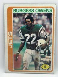 1978 Topps Burgess Owens