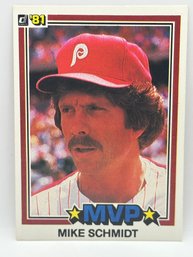 1981 Donruss Mike Schmidt