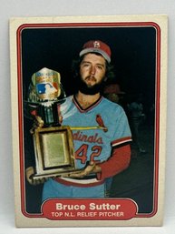 1982 Fleer Bruce Sutter