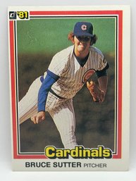 1981 Donruss Bruce Sutter