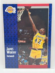 1991 Fleer James Worthy