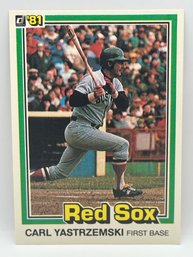 1981 Donruss Carl Yastrzemski