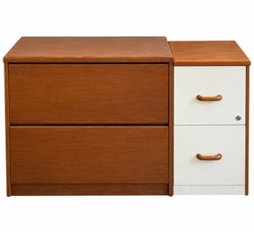 Two Office Filing Cabinets