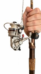 Fishing Rods And Reels With Shimano And Daiwa Markings