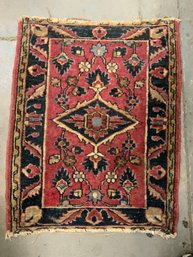 Hand Made Oriental Wool Throw Rug Estate Fresh