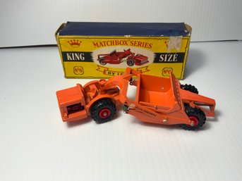 Matchbox K-6 King Size Earth Mover Allis Chalmers With Original Box