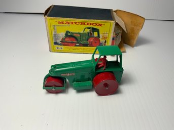 Matchbox K-9 Aveling Barford Road Roller With Box