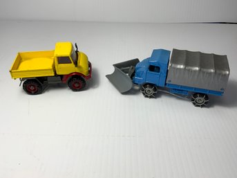 Corgi And Solido Unimogs