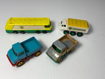 Matchbox No.49 Unimog, Bp Autotanker No1, Bp Exploration No.61