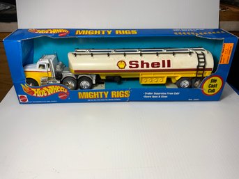 Hot Wheels Shell Tanker Mighty Rigs