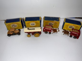 Four Matchbox Models Of Yesteryear 8,9,2-12