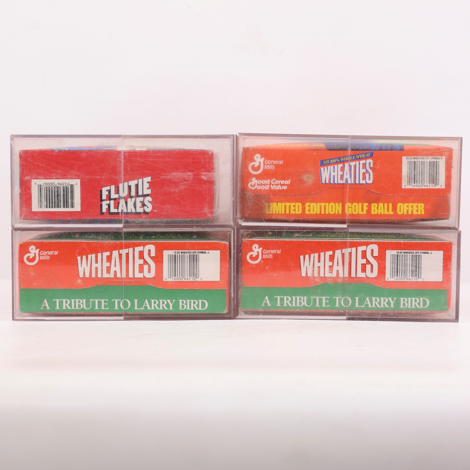 Collector Cereal Boxes (Wheaties And Flutie Flakes) - 8 Total: Michael ...