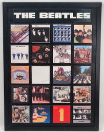The Beatles Albums In A 3D Board Framed Display