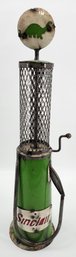 33' Metal Folk Art Gas Station Sculpture Sinclair Gasoline Pump