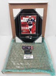LeGarrette Blount - New England Patriots NFL Autographed Framed Photo W/ COA