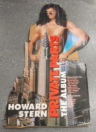 Howard Stern Private Parts - Cardboard Soundtrack Display