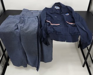 USPS Worker Vintage Clothes - Letter Mail Carrier - 2 Pairs Of Pants And 1 Jacket - VERY RARE!!