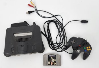 Nintendo 64 (N64) Video Game Console W/ Cables, Controller, Star Wars Game, & Controller Pak
