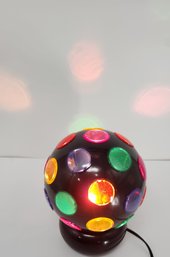Small Rotating Tabletop Disco Ball Light