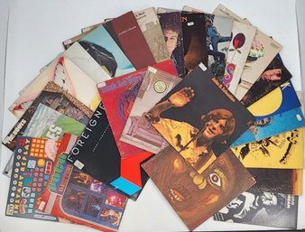 Lot Of 25 Vinyl LP Records - Lot #12