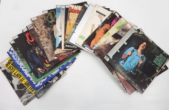 Lot Of 25 Rock Vinyl Records - Lot #8