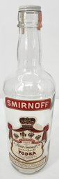 Vintage GIGANTIC 18' Smirnoff Glass Display Vodka Bottle