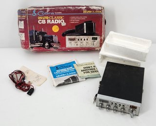 Cobra 25 LTD Classic CB Radio In Box