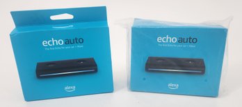 2 NEW Alexa Amazon Echo Auto - The First Echo For Your Car