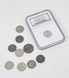 Vintage Dimes, Nickels, Coins Loose & Graded 2006-S PF69 Ultra Cameo - Lot 2