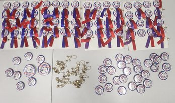 100 New England Patriots 1985 AFC Champions Super Bowl XX Pins  - Lot 10
