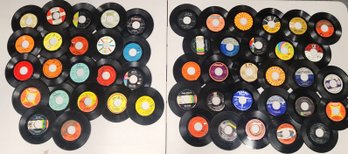 Lot Of 50 Collection Lot Of Vinyl Record Singles 45's - Lot 3