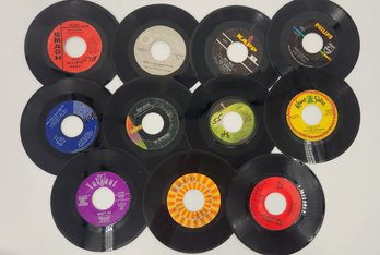Lot Of 50 Collection Lot Of Vinyl Record Singles 45's - Lot 4