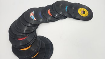 Lot Of 50 Collection Lot Of Vinyl Record Singles 45's - Lot 7